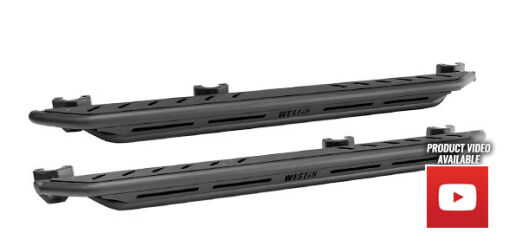 Jeep Wrangler Triple Tube Rock Rail Steps