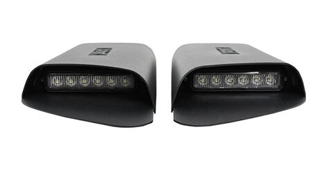 LED Hood Scoops