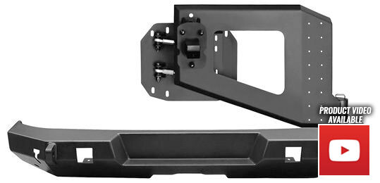 WJ2 Rear Bumper w/ Tire Carrier