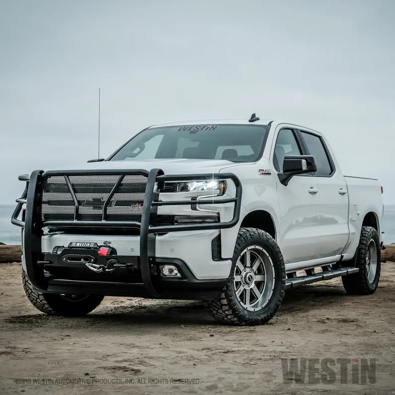 Winch grille guards