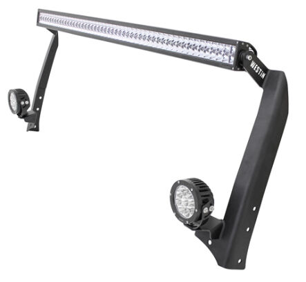 Jeep Wrangler Full Pillar LED Light Bar Mount