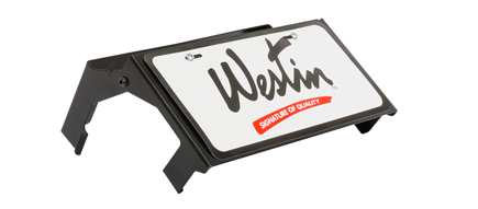 Winch Tray License Plate Relocator