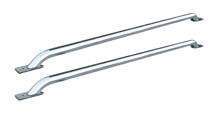 Platinum Oval Bed Rails