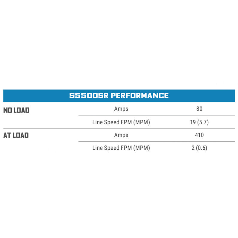 S5500SR Winch