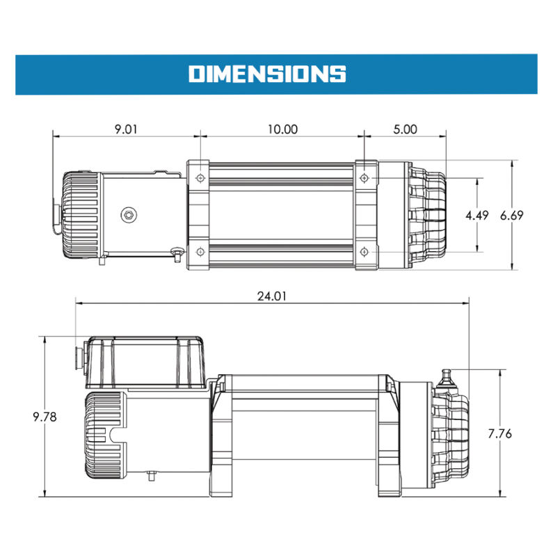 Tiger Shark 15000 Winch