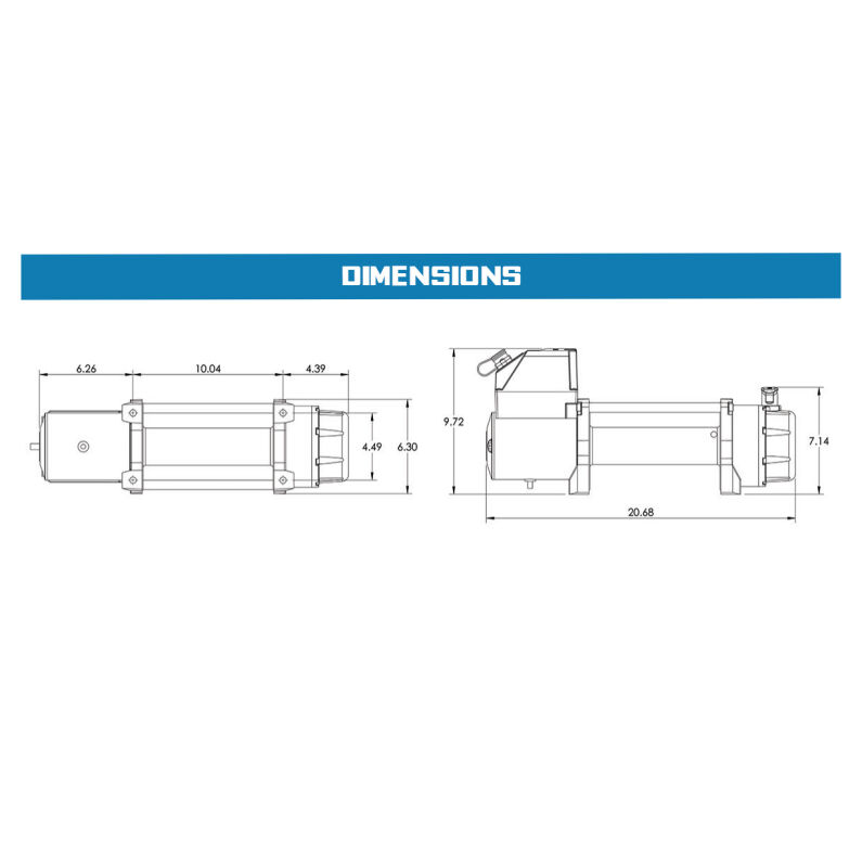 Tiger Shark 9500 Winch