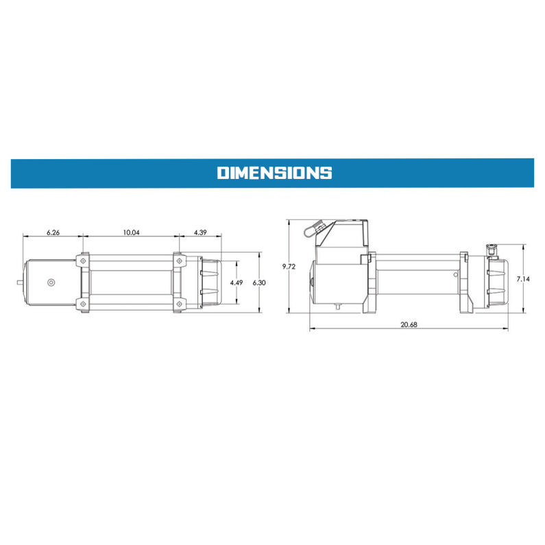 Tiger Shark 9500SR Winch