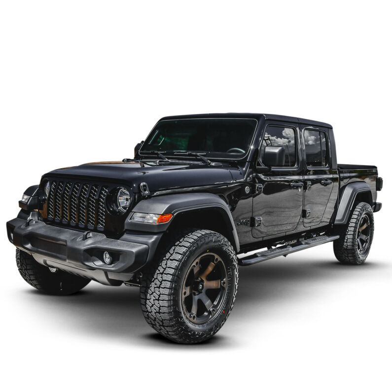 PRO TRAXX 4 Oval Nerf Step Bars