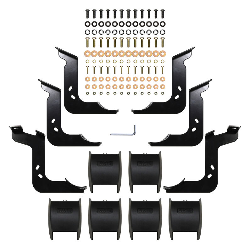 PRO TRAXX 4 Oval Nerf Step Bars