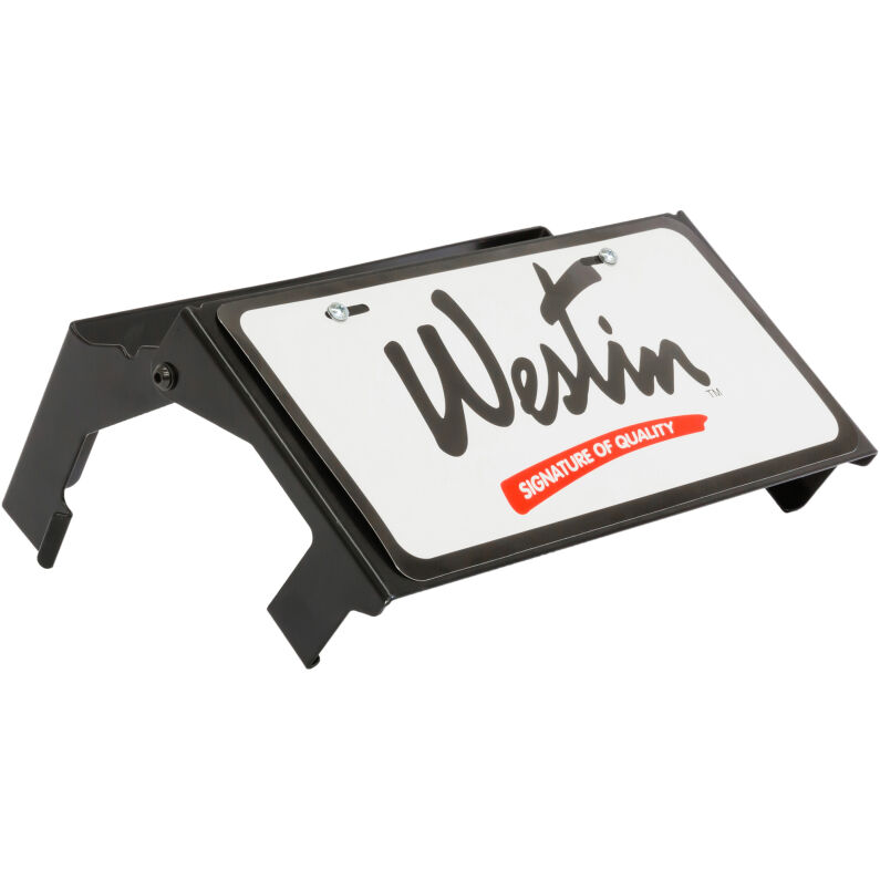 Winch Mount License Plate Re-locator