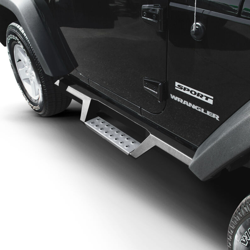 HDX Stainless Drop Nerf Step Bars