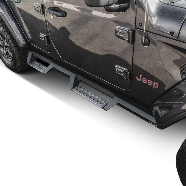 HDX Stainless Drop Nerf Step Bars