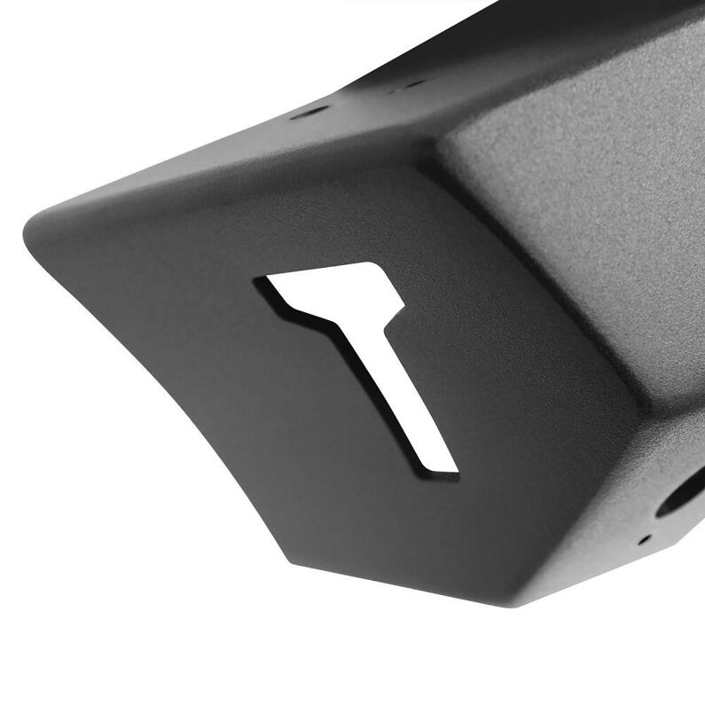 WJ2 Stubby Front Bumper w/LED Light Bar Mount