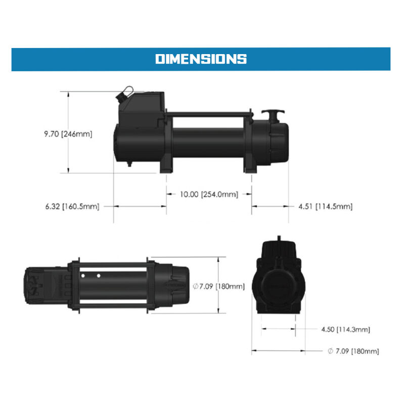 Tiger Shark 35 Winch