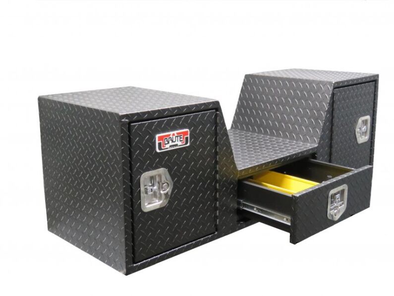 Brute V Shape Goose Neck Tool Box