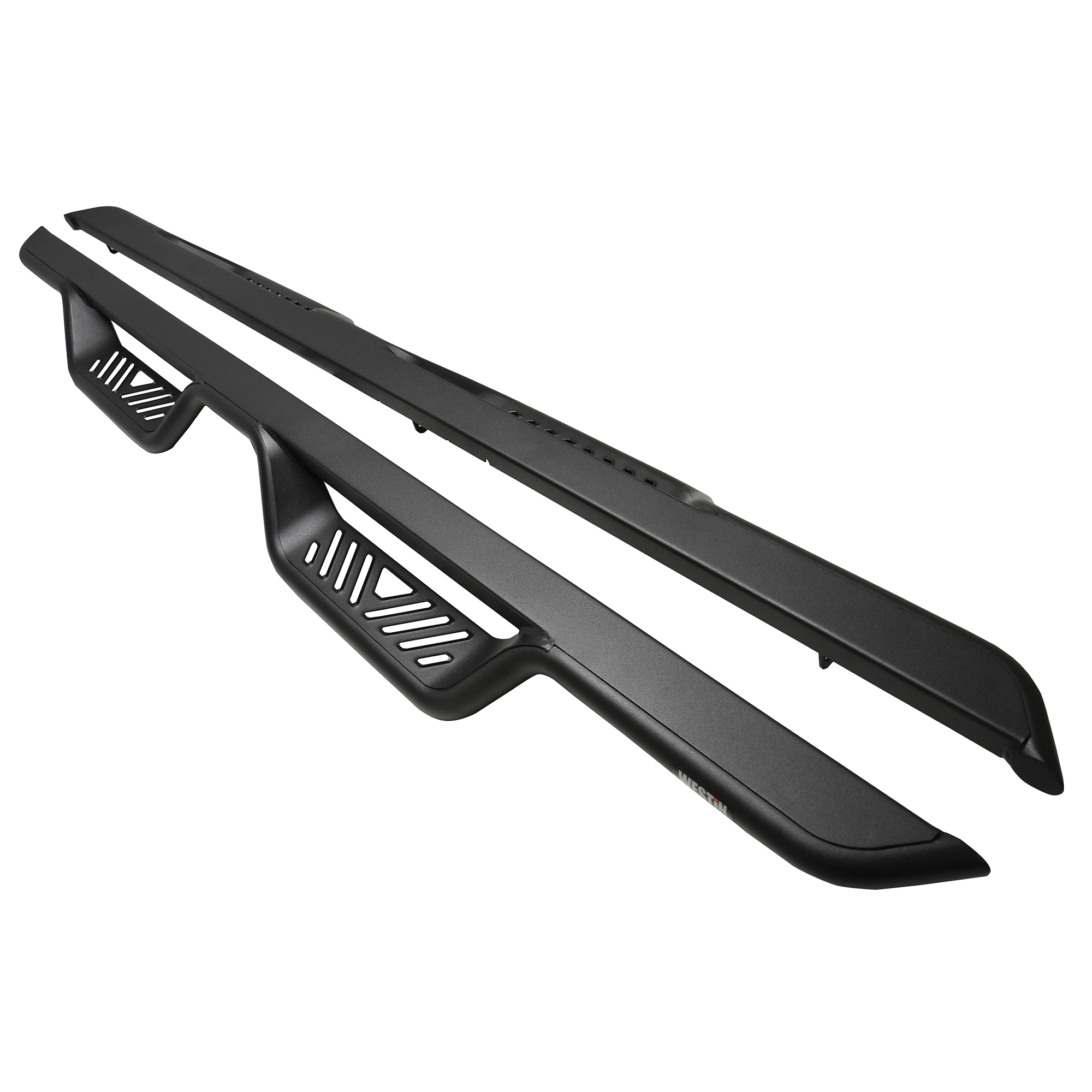 Outlaw Drop Nerf Bars Textured Black Steel | #20-14165 | Westin