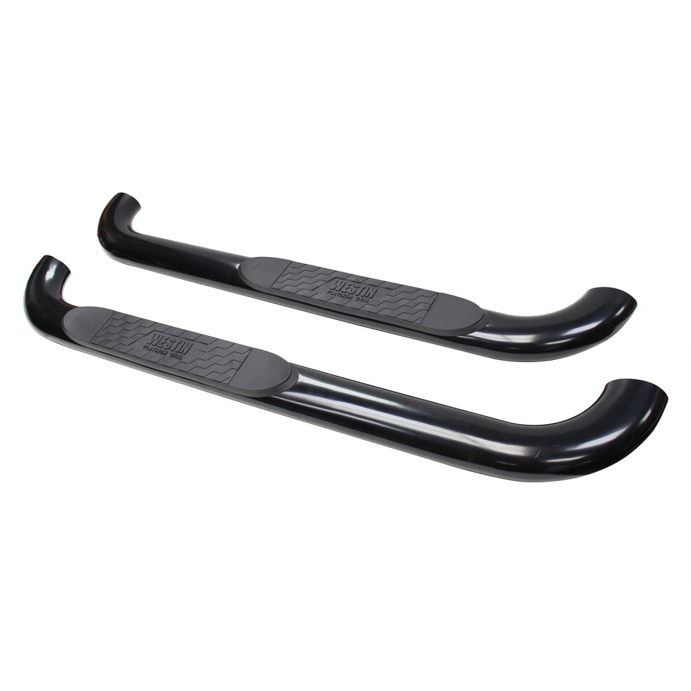 Platinum 4 Oval Nerf Bars Black Steel | #21-2325 | Westin