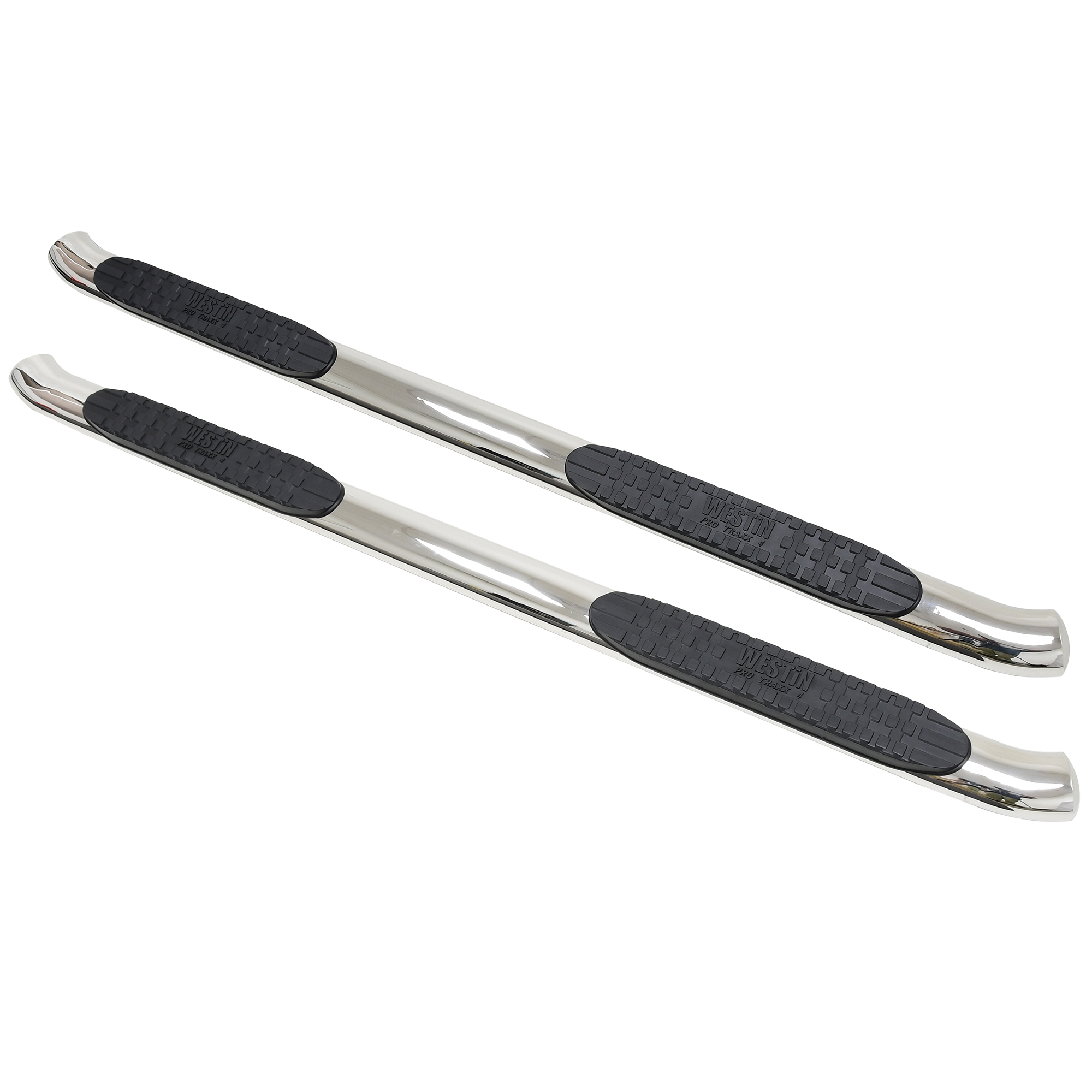 PRO TRAXX 4 Oval Nerf Bars Polished Stainless Steel | #21-23720