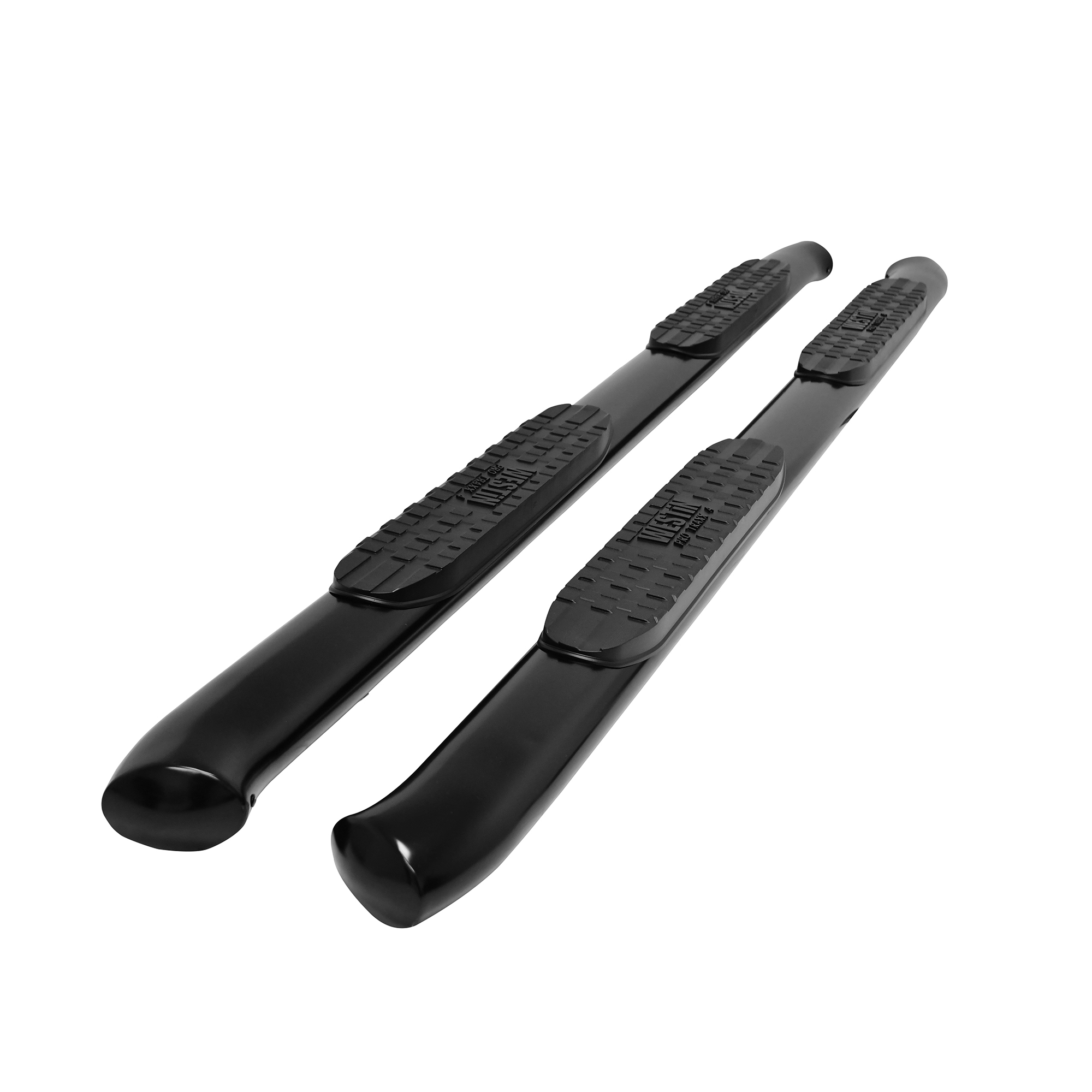 PRO TRAXX 4 Oval Nerf Bars Black Steel | #21-24155 | Westin