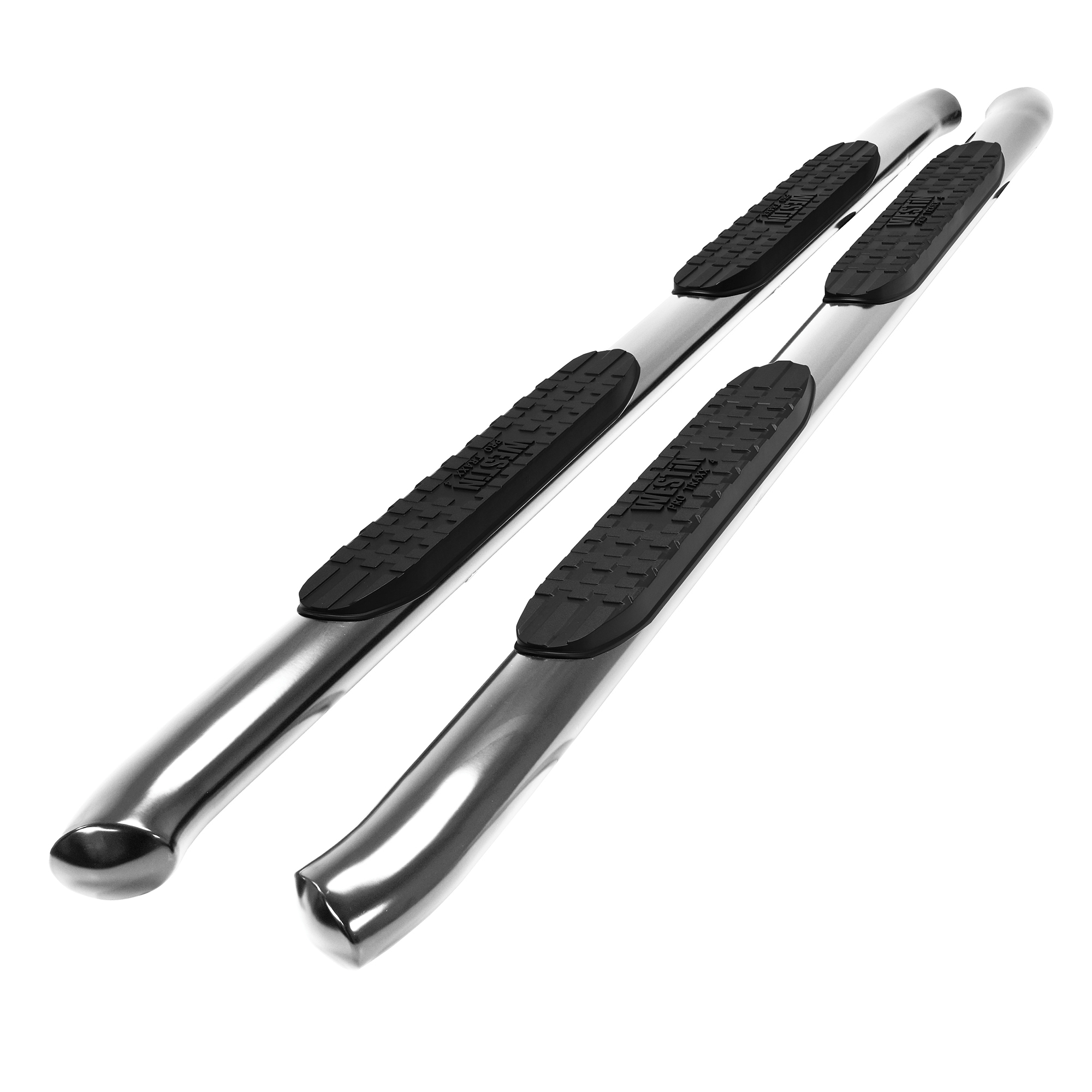 PRO TRAXX 4 Oval Nerf Bars Polished Stainless Steel | #21-24210