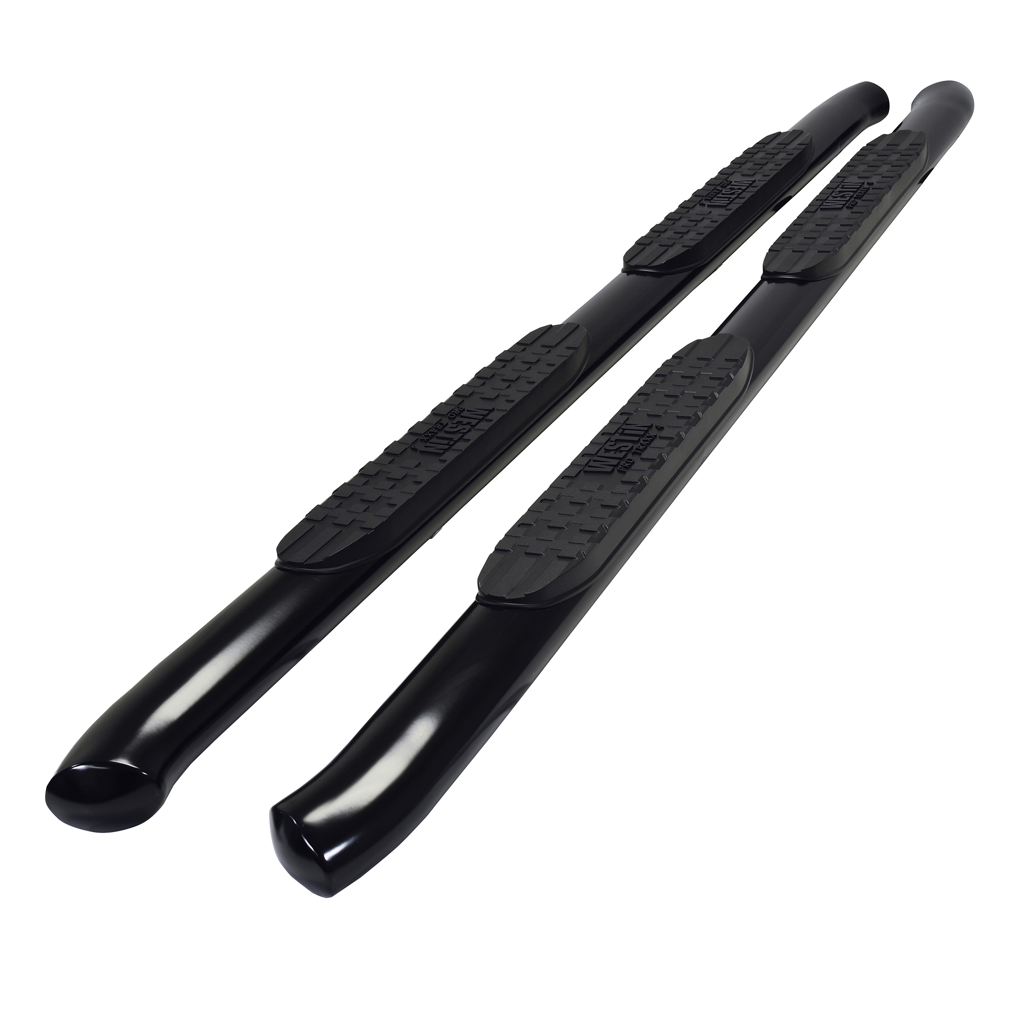 PRO TRAXX 4 Oval Nerf Bars Black Steel | #21-24215 | Westin
