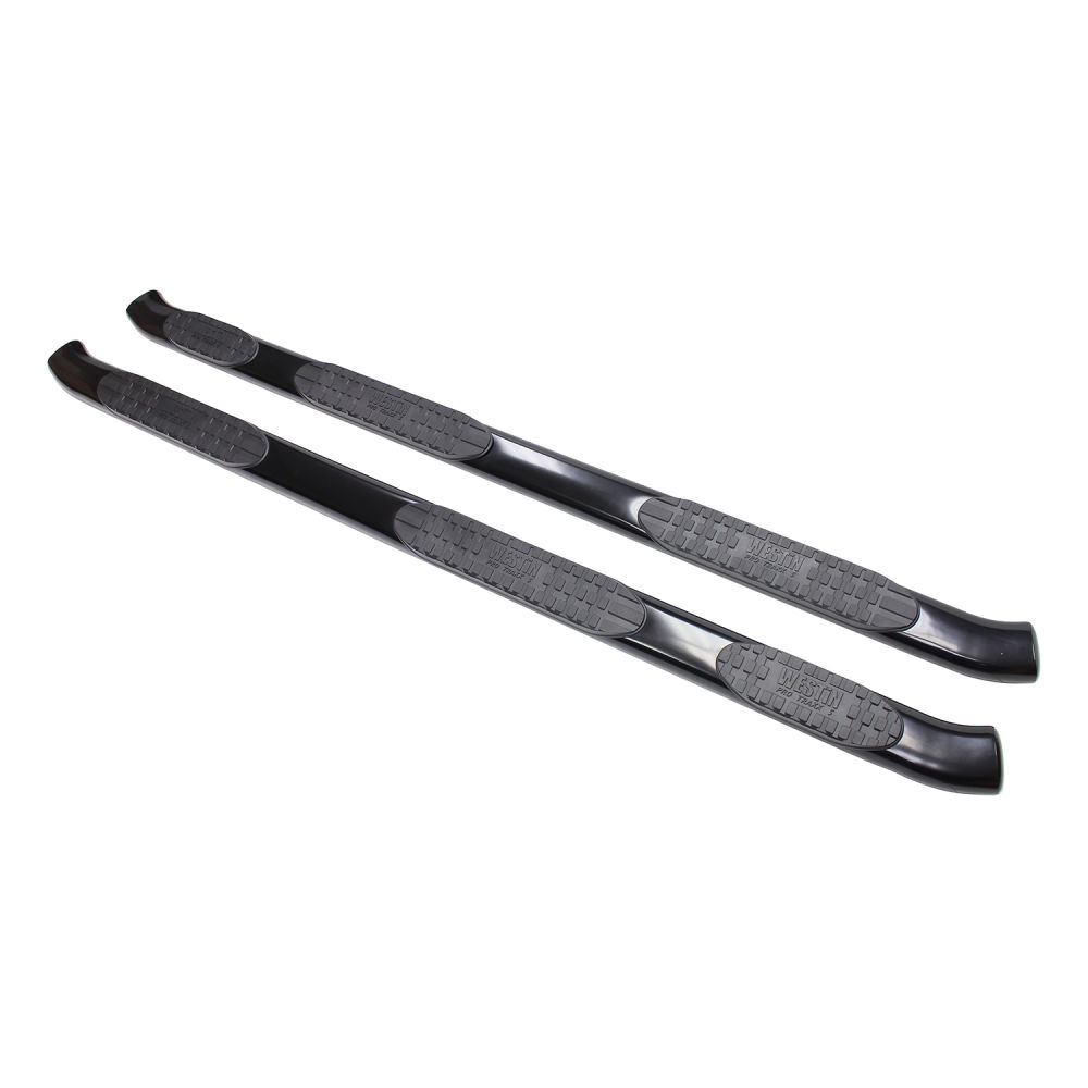 PRO TRAXX 5 Oval Wheel to Wheel Nerf Bars Black Steel | #21-534655