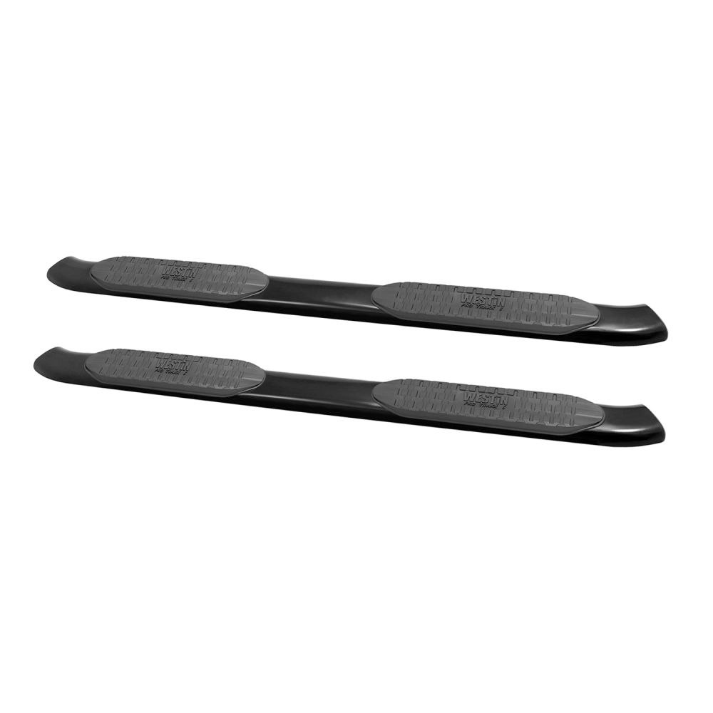 PRO TRAXX 5 Oval Nerf Bars Black Steel | #21-53725 | Westin