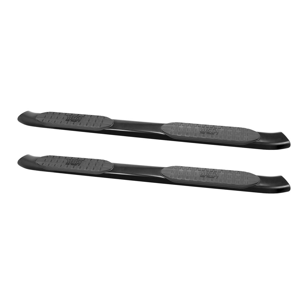 PRO TRAXX 5 Oval Nerf Bars Black Steel | #21-54085 | Westin
