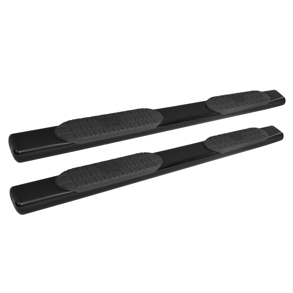 PRO TRAXX 6 Oval Nerf Bars Black Steel | #21-63565 | Westin