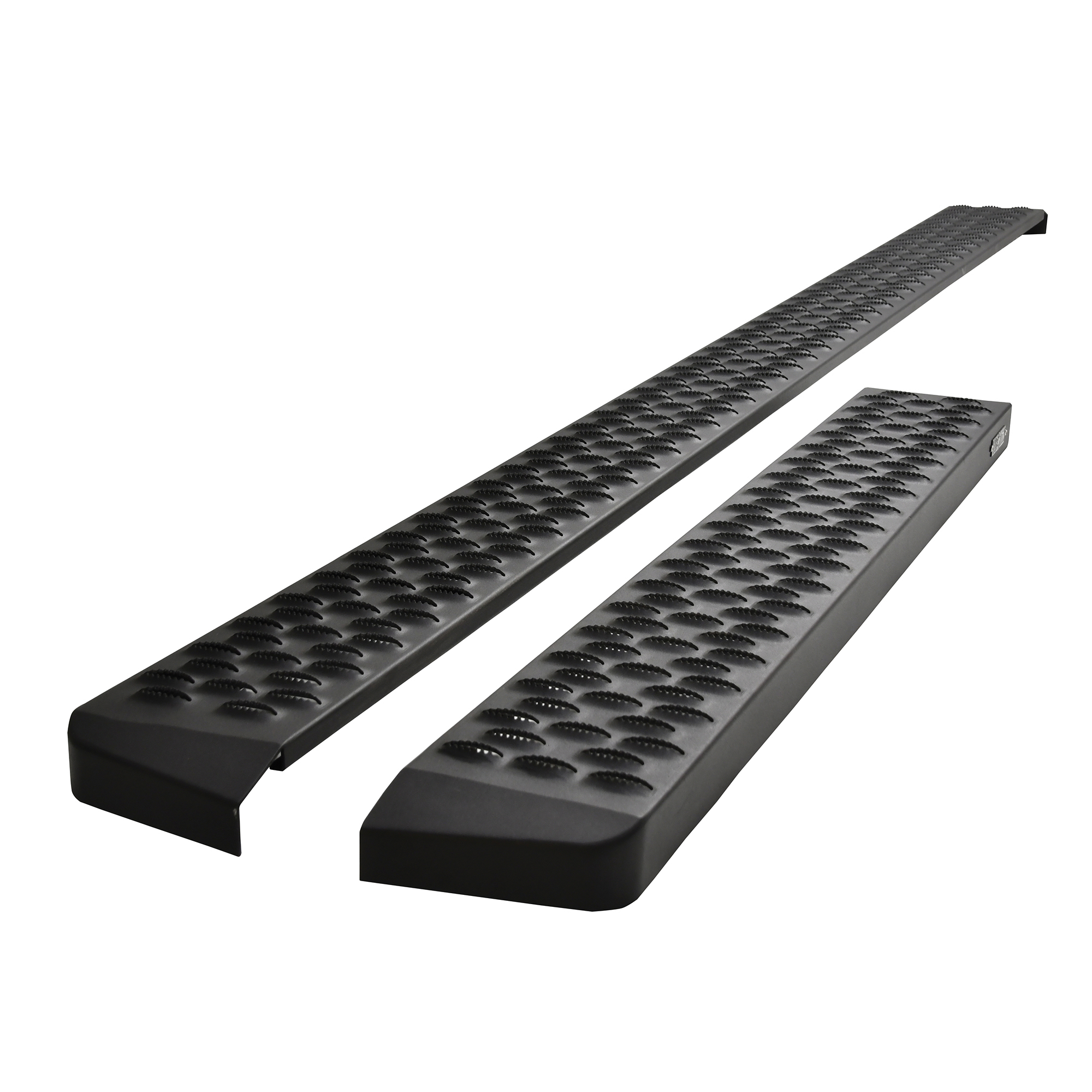 Grate Steps Running Boards Textured Black includes Mount Kit | #27 