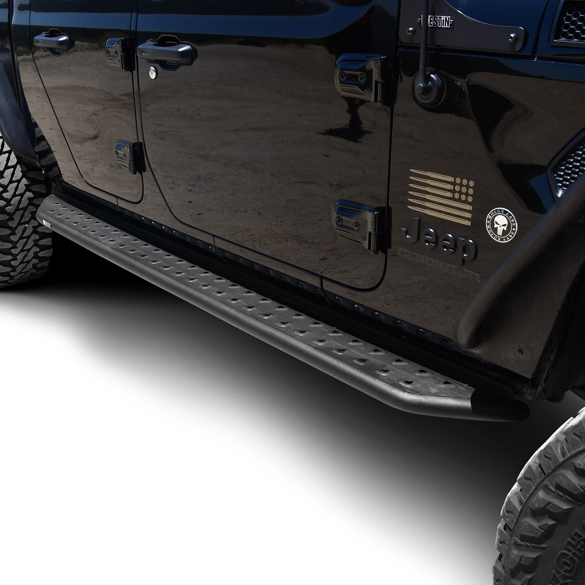 Outlaw Running Boards Textured Black | #28-34165 | Westin