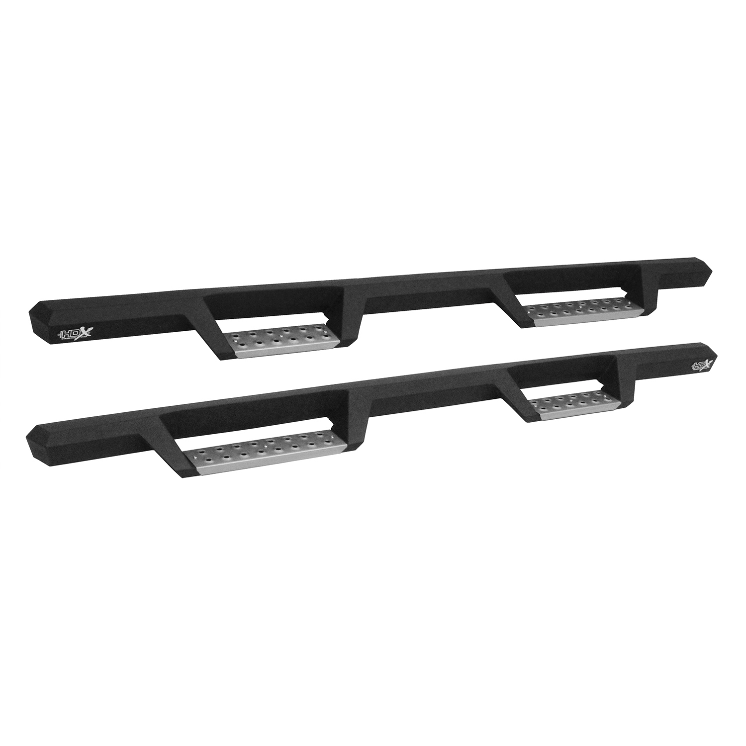 HDX Drop Nerf Bars Textured Black Stainless Steel | #56-141352