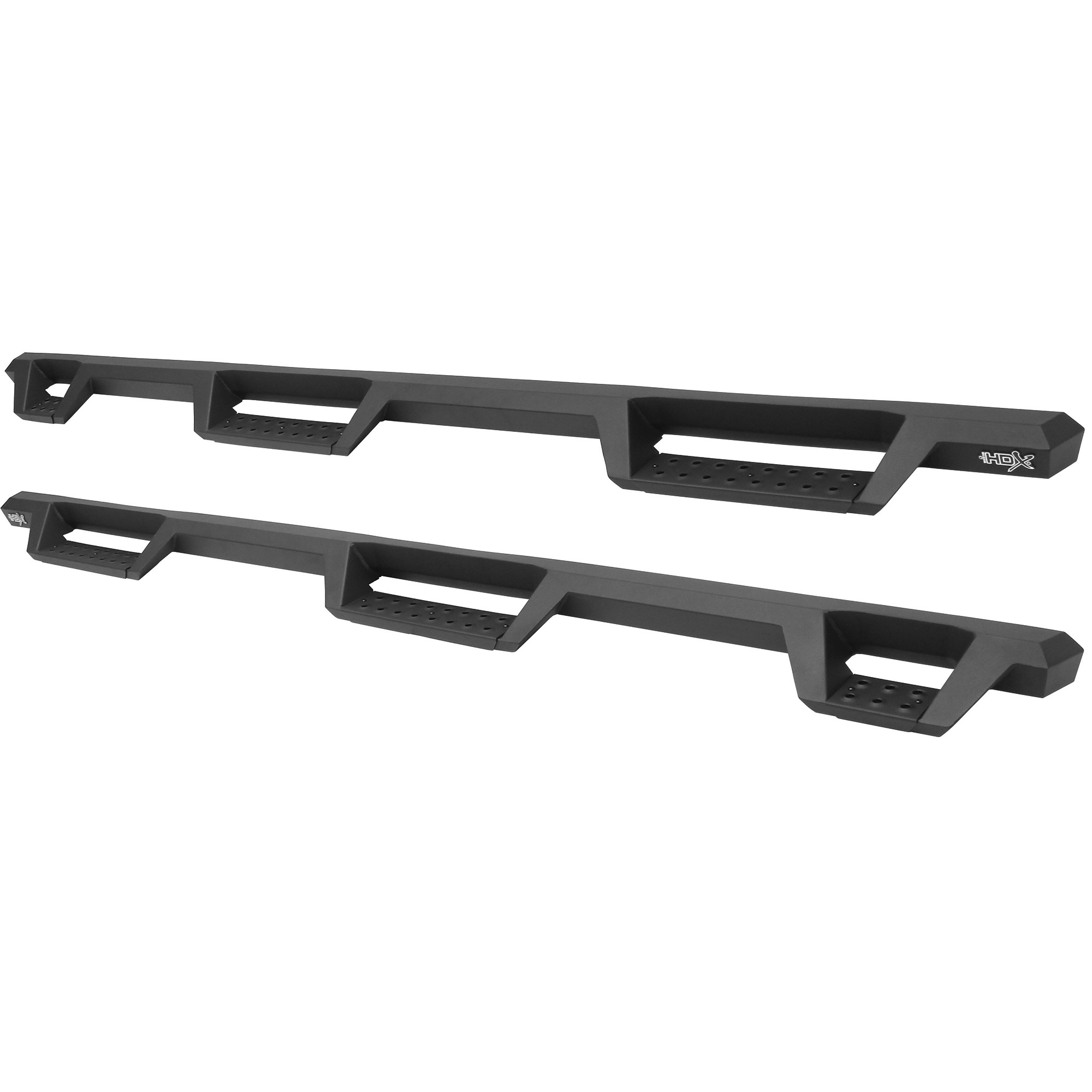 HDX Drop Wheel to Wheel Nerf Bars Textured Black Steel | #56