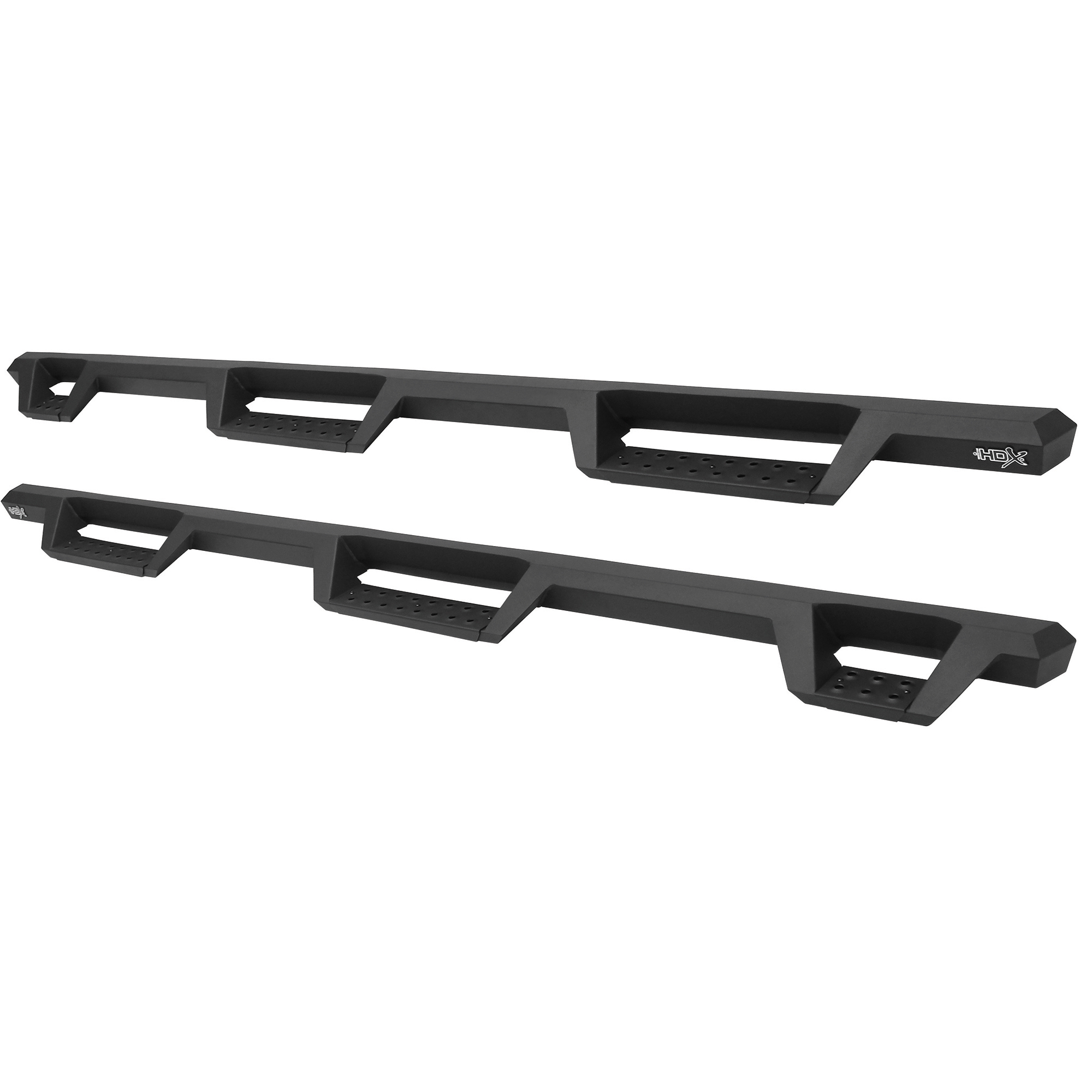 HDX Drop Wheel to Wheel Nerf Bars Textured Black Steel | #56