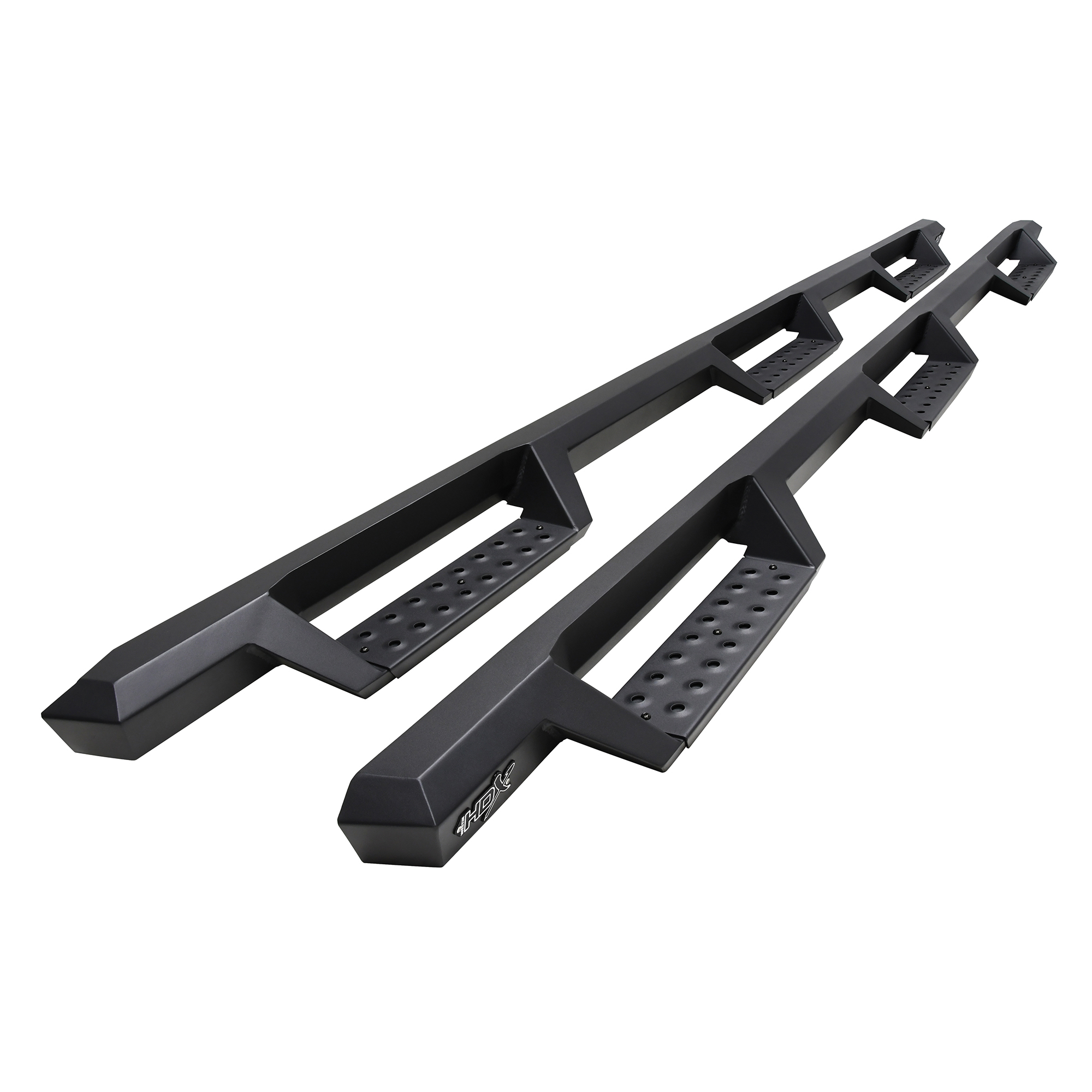 HDX Drop Wheel to Wheel Nerf Bars Textured Black Steel | #56