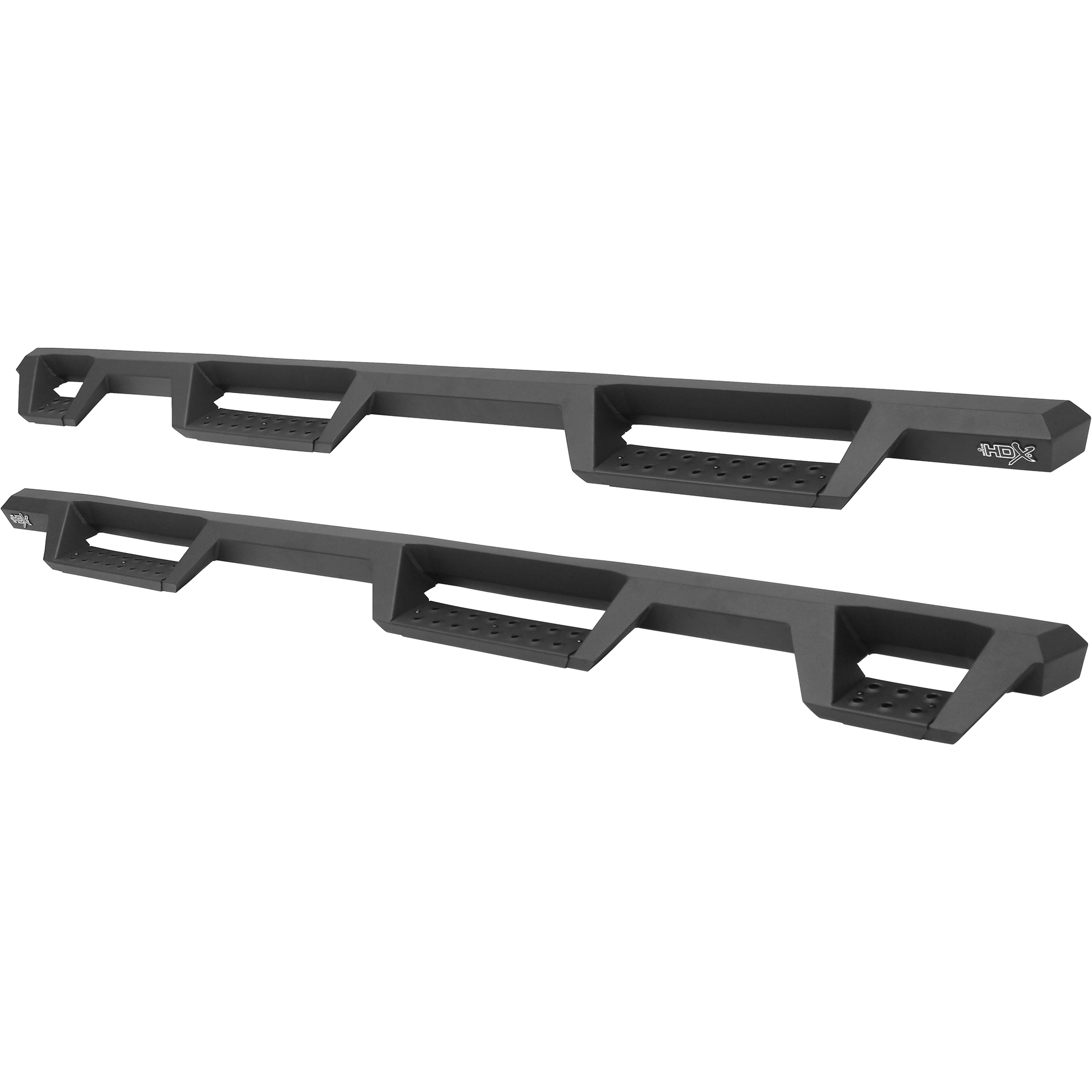 HDX Drop Wheel to Wheel Nerf Bars Textured Black Steel | #56