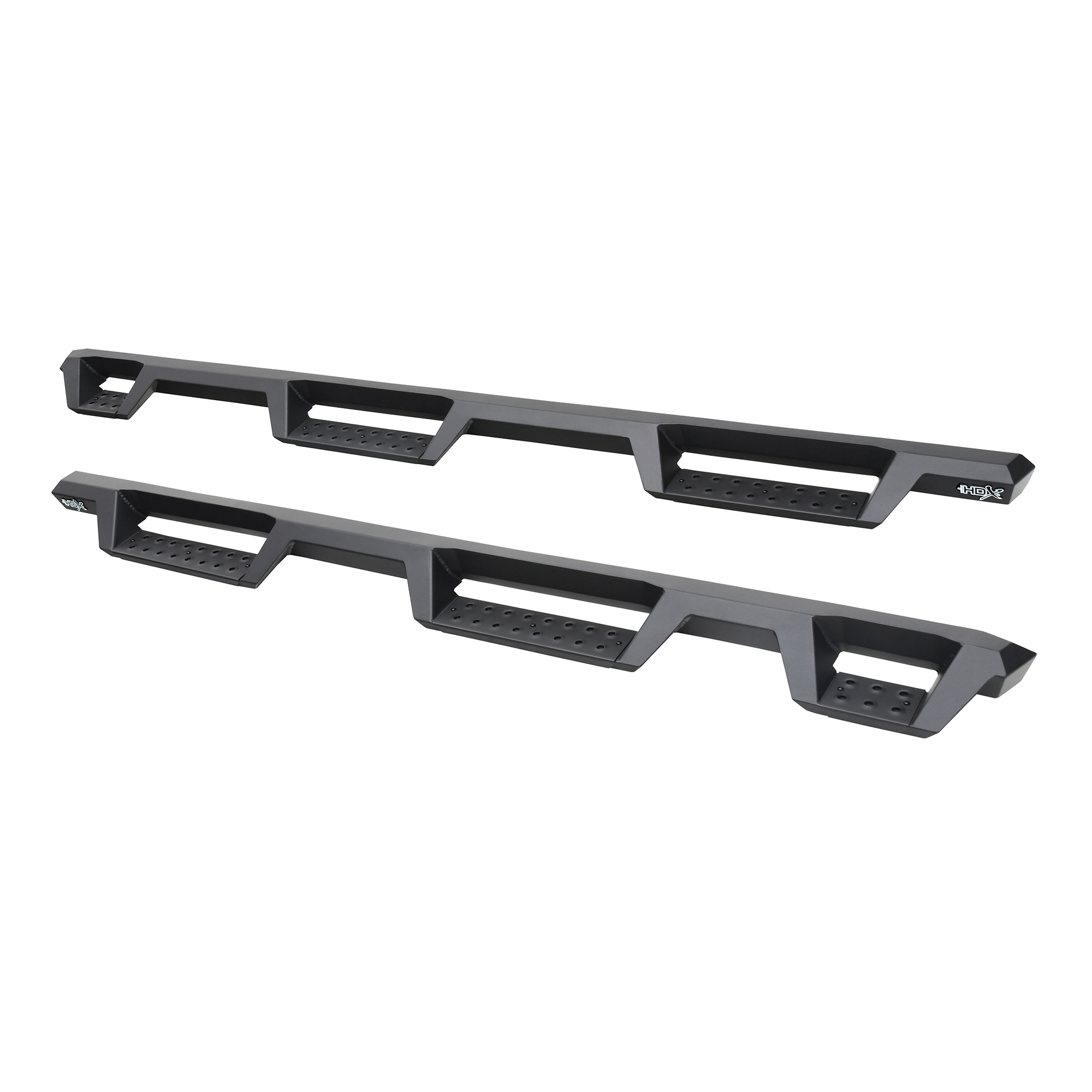HDX Drop Wheel to Wheel Nerf Bars Textured Black Steel | #56