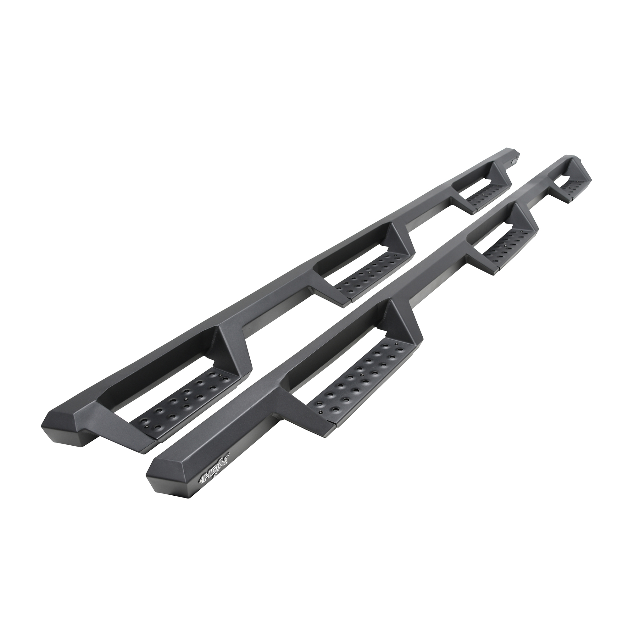 HDX Drop Wheel to Wheel Nerf Bars Textured Black Steel | #56