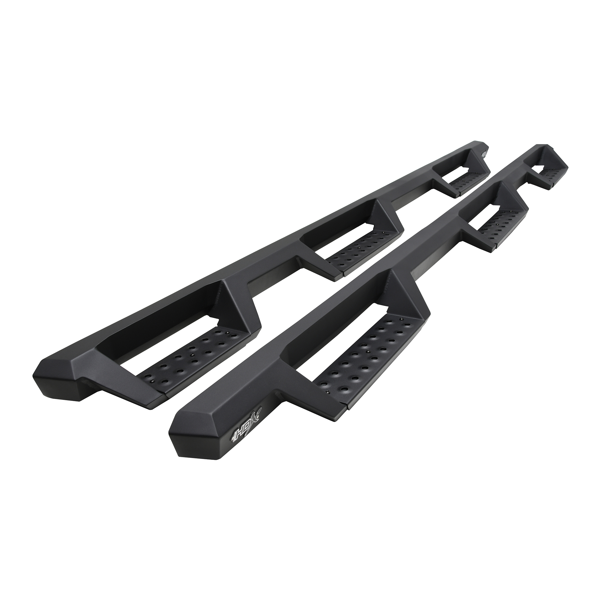 HDX Drop Wheel to Wheel Nerf Bars Textured Black Steel | #56